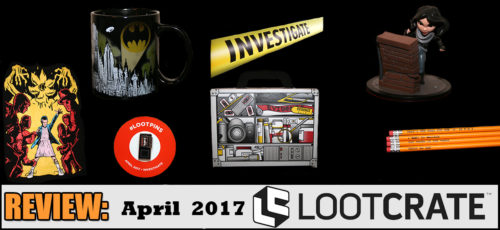 REVIEW: April 2017 Loot Crate – Investigate