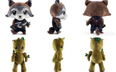 Rocket Racoon and Kid Groot Plush Phunnys