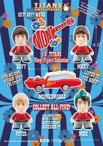The Monkees Titans Figures