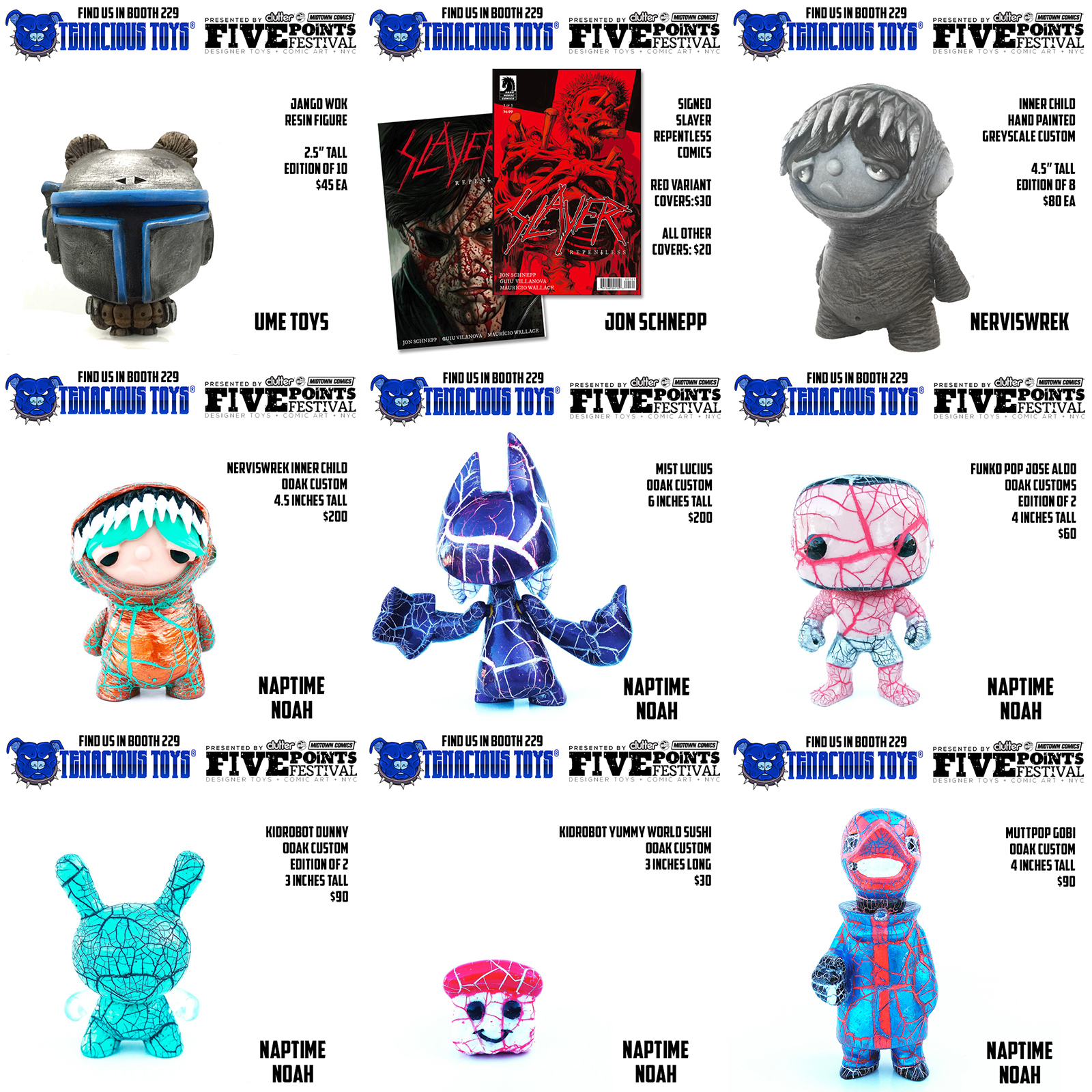 MORE Tenacious Toys Five Points Exclusives