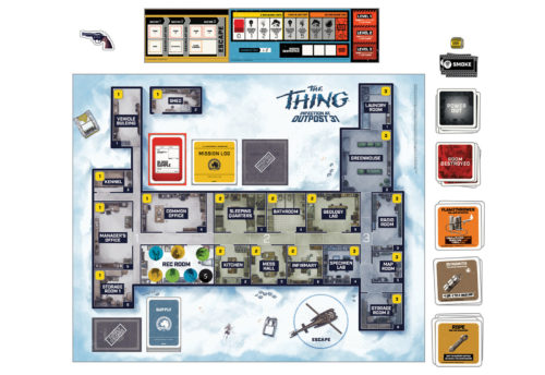 The Thing Infection at Outpost 31 Board Game