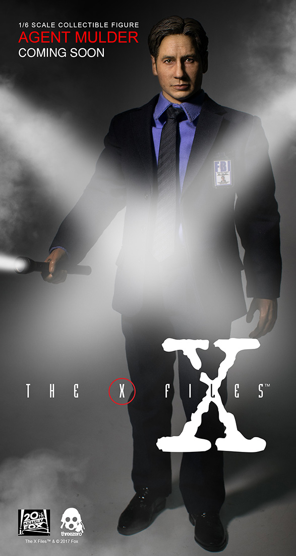 Threezero’s 1/6th scale Agent Mulder