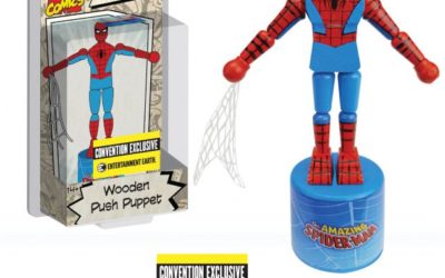 SDCC17: Spider-Man Push Puppet