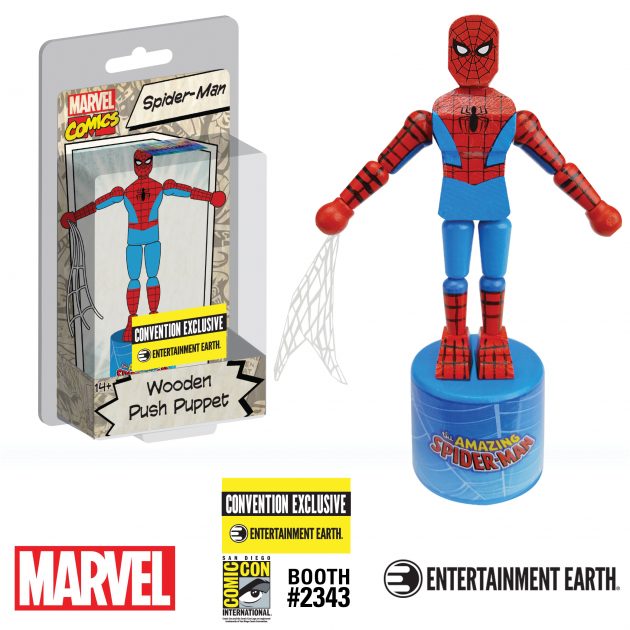 SDCC17: Spider-Man Push Puppet