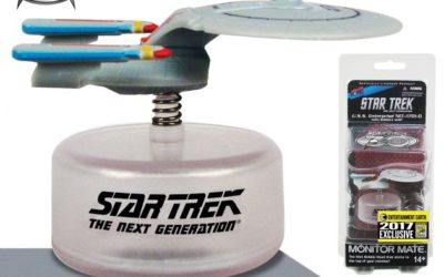 Star Trek: The Next Generation Enterprise Monitor Mate Bobble Ship