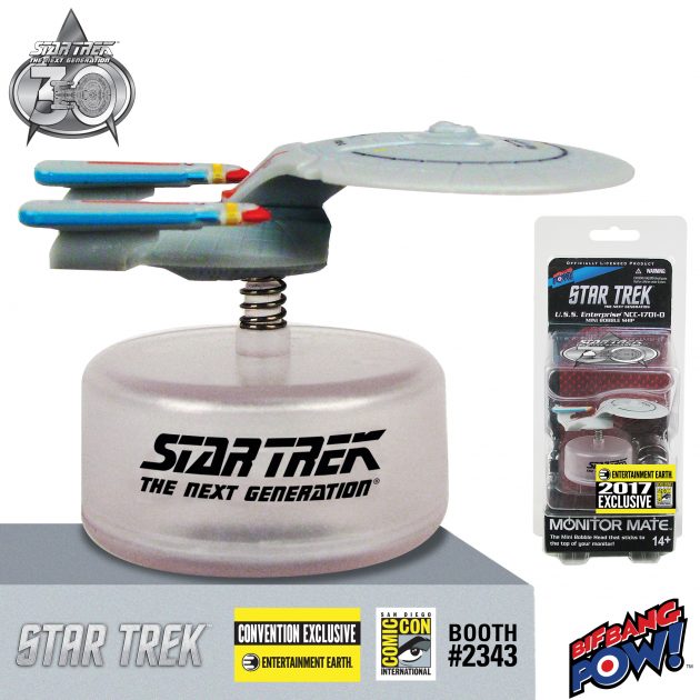 Star Trek: The Next Generation Enterprise Monitor Mate Bobble Ship