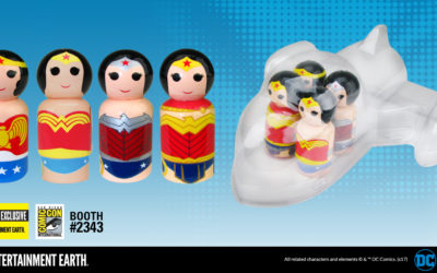 SDCC17: Wonder Woman Evolution Pin Mate Set