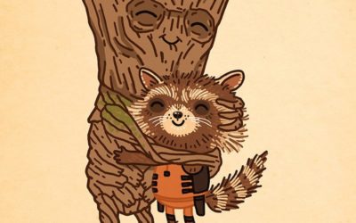 Rocket & Groot: Treehugger Vinyl Figure