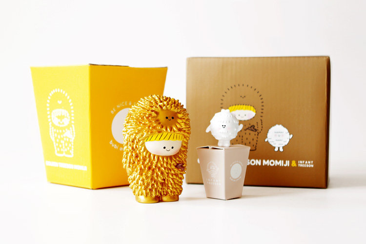 Golden Treeson Moniji and Infant Treeson