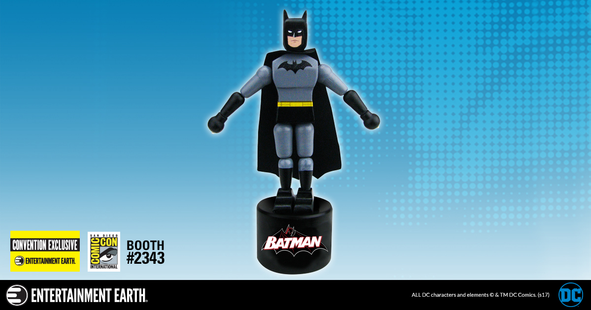 SDCC17: Batman Classic Wooden Push Puppet