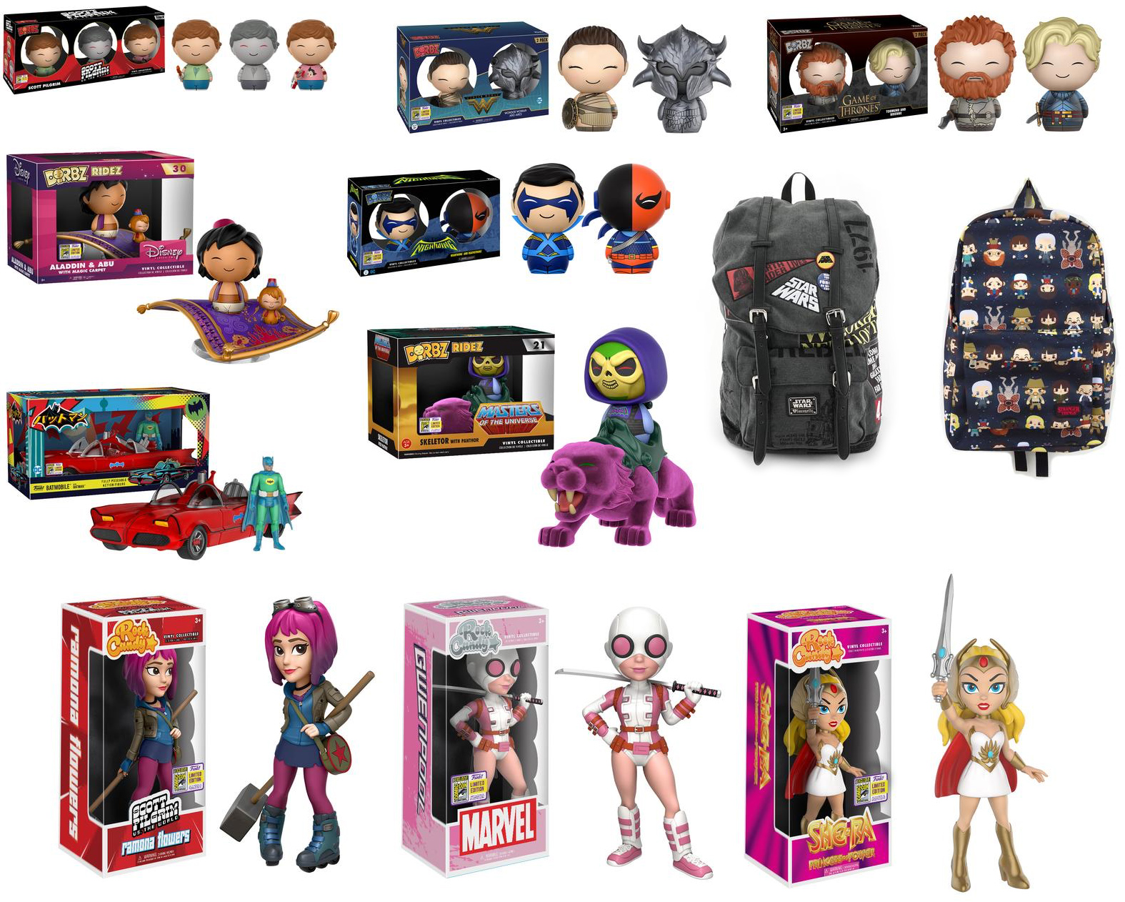 SDCC17: Funko Exclusives
