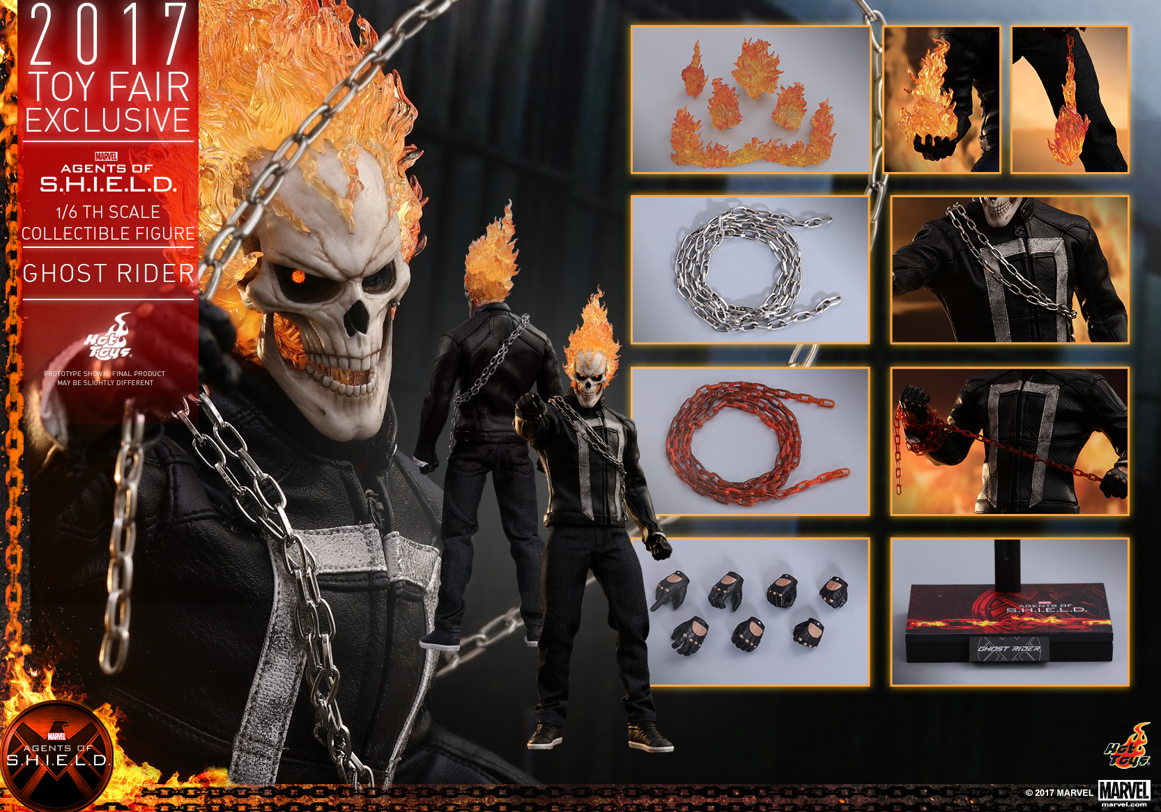 Marvel’s Agents of S.H.I.E.L.D. – 1/6th scale Ghost Rider