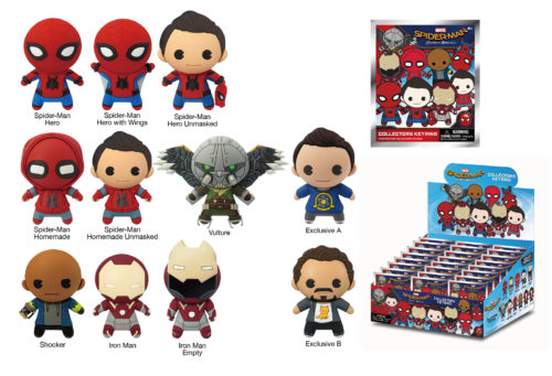 Spider-Man Homecoming Keyring Collection