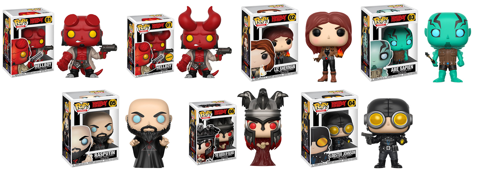 Pop! Comics: Hellboy Series 1