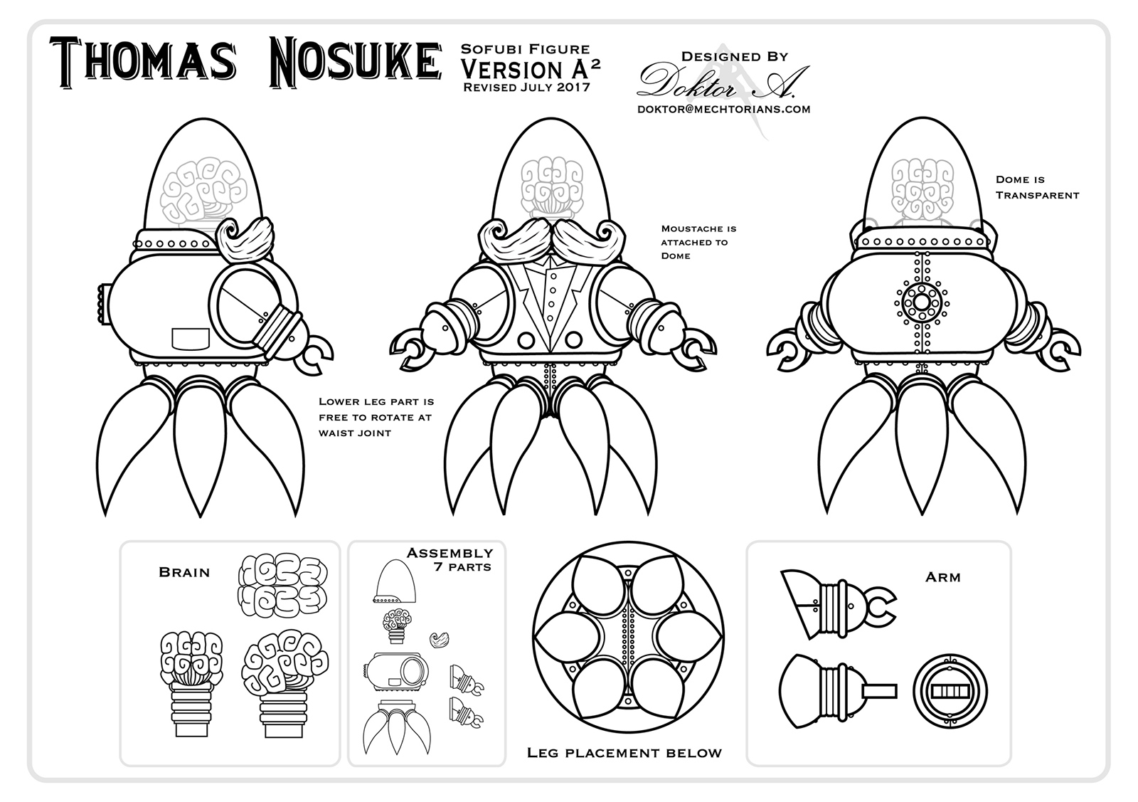 Doktor A x Tomenosuke = Thomas Nosuke