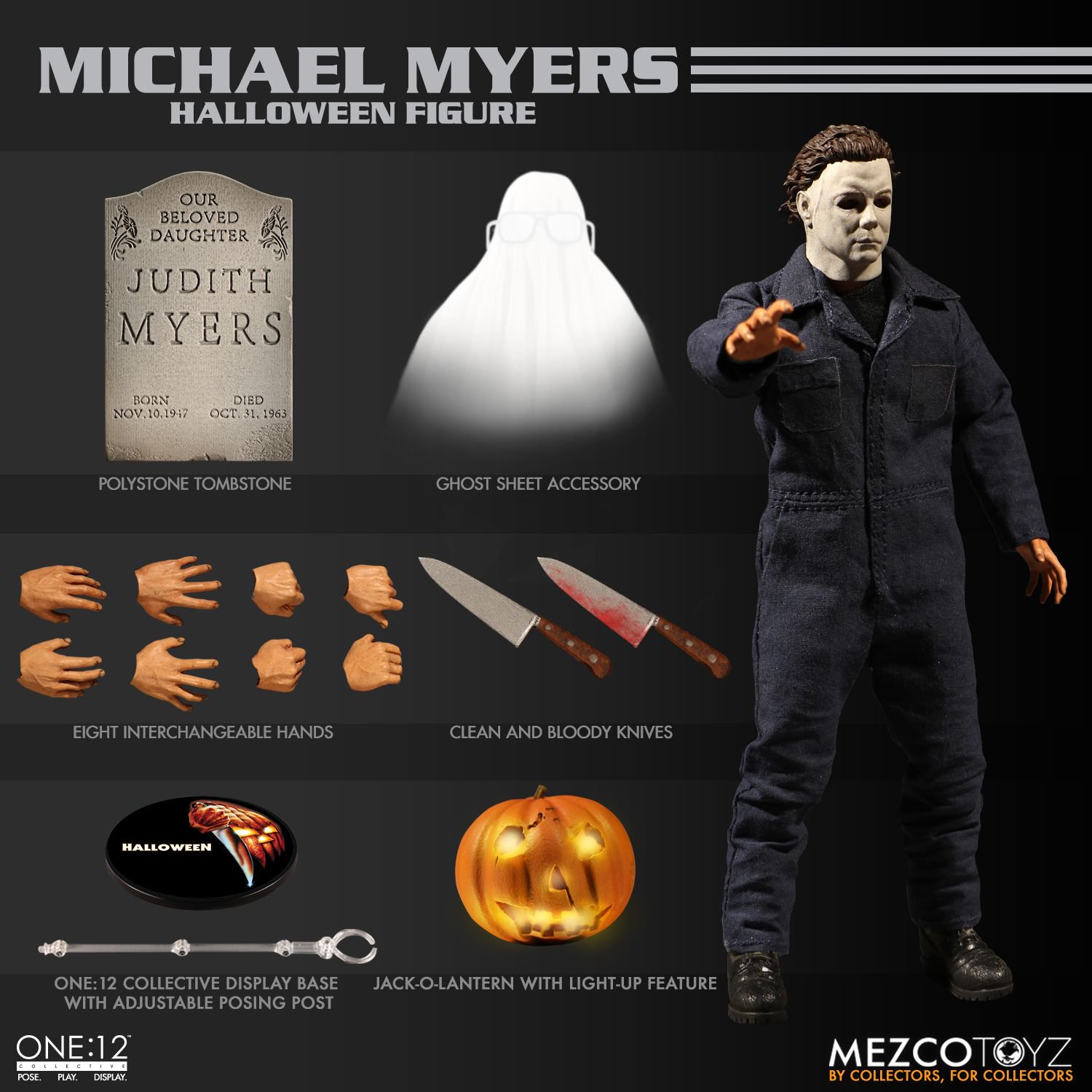 The One:12 Collective Michael Myers Halloween Figure