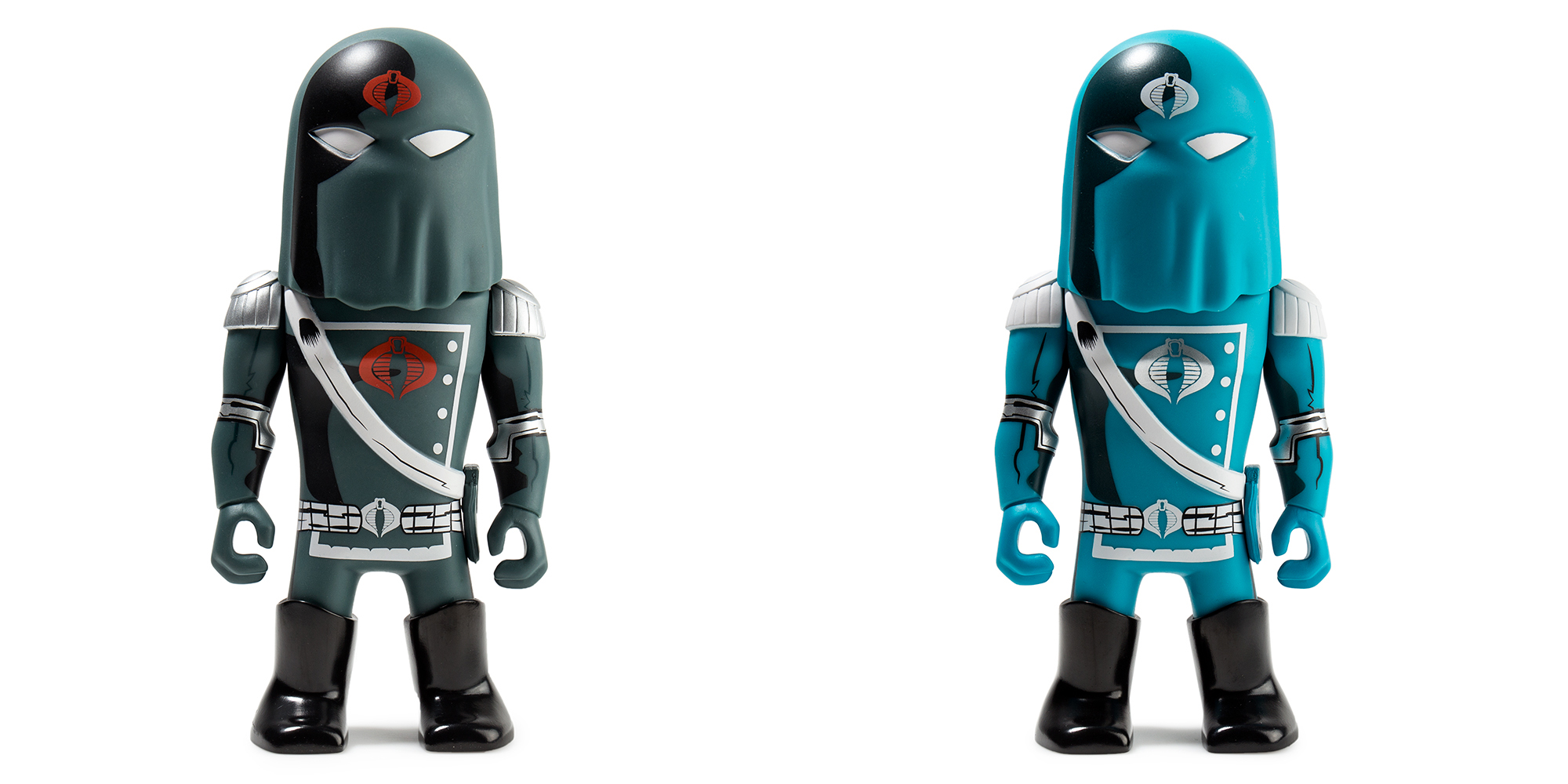 Transformers vs G.I. Joe Cobra Commander Art Figure