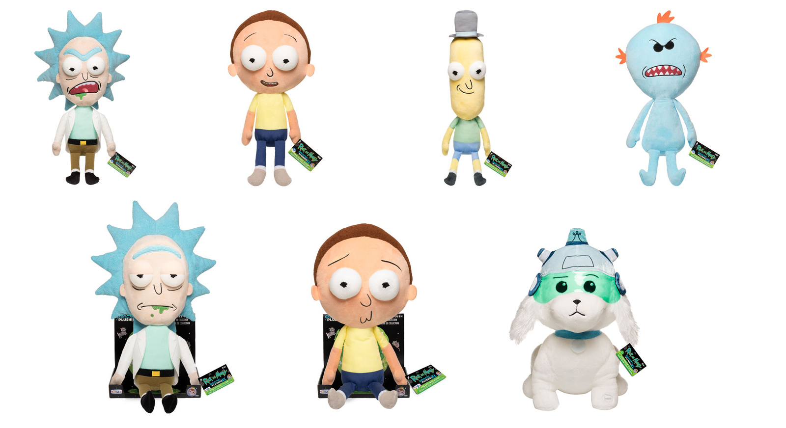 Galactic Plushie XL: Rick and Morty