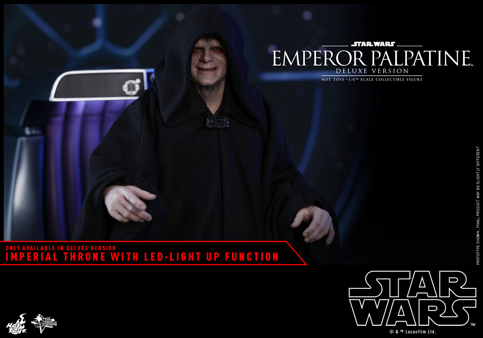 Hot Toys: 1/6th scale Emperor Palpatine