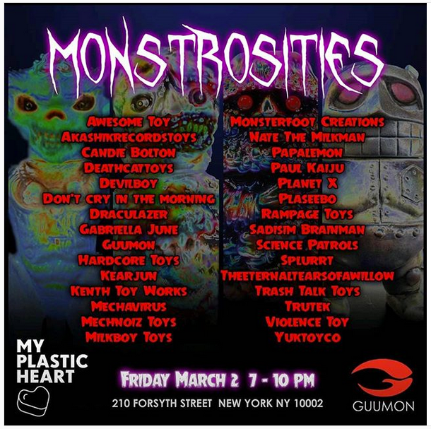 Plaseebo at the MONSTROSITIES Show