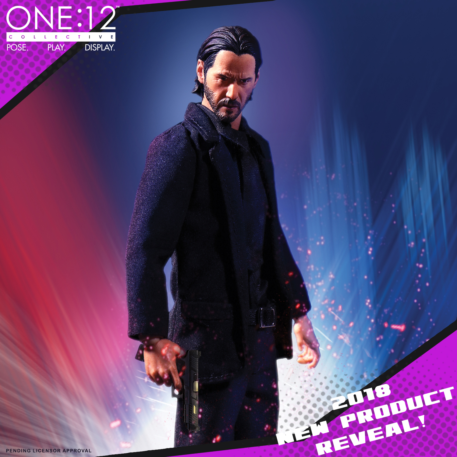 Mezco – John Wick One:12 Collective Preview