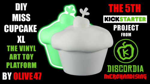 DIY Miss Cupcake XL Vinyl Kickstarter – Back Again