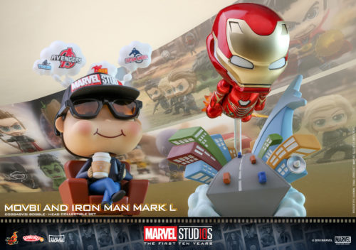 The First Ten Years Movbi and Iron Man Mark L Cosbaby Set