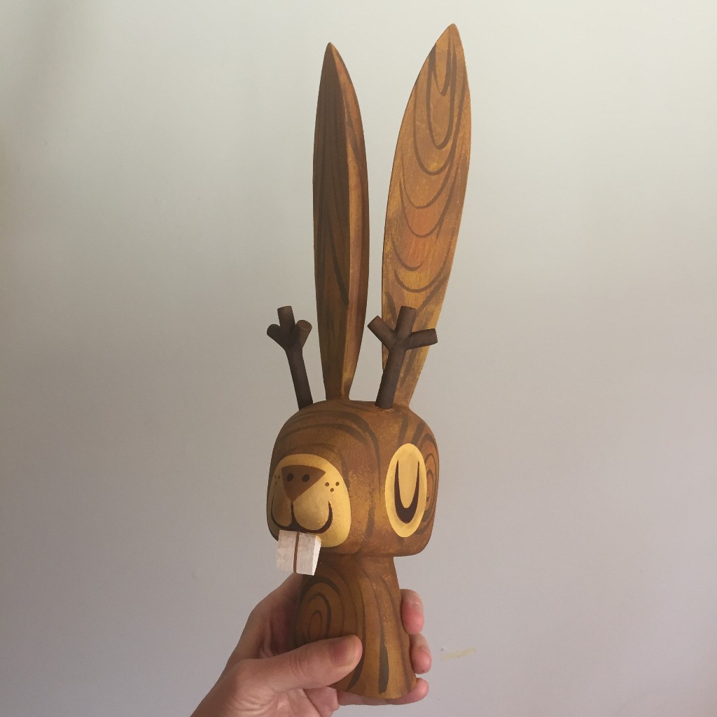 Jackalope and Fox and Robot | Plastic and Plush