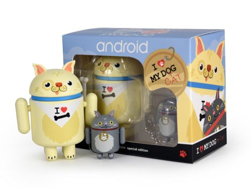 I Love My Dog and Cat Android Set