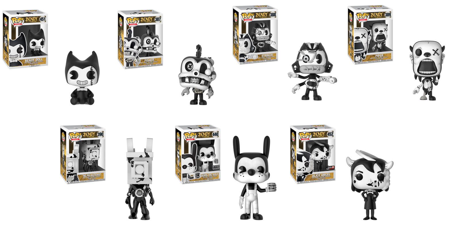 Pop! Games: Bendy and the Ink Machine