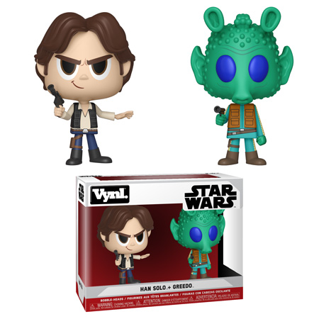 Vynl: Star Wars – Han Solo & Greedo and Luke Skywalker & Princess Leia