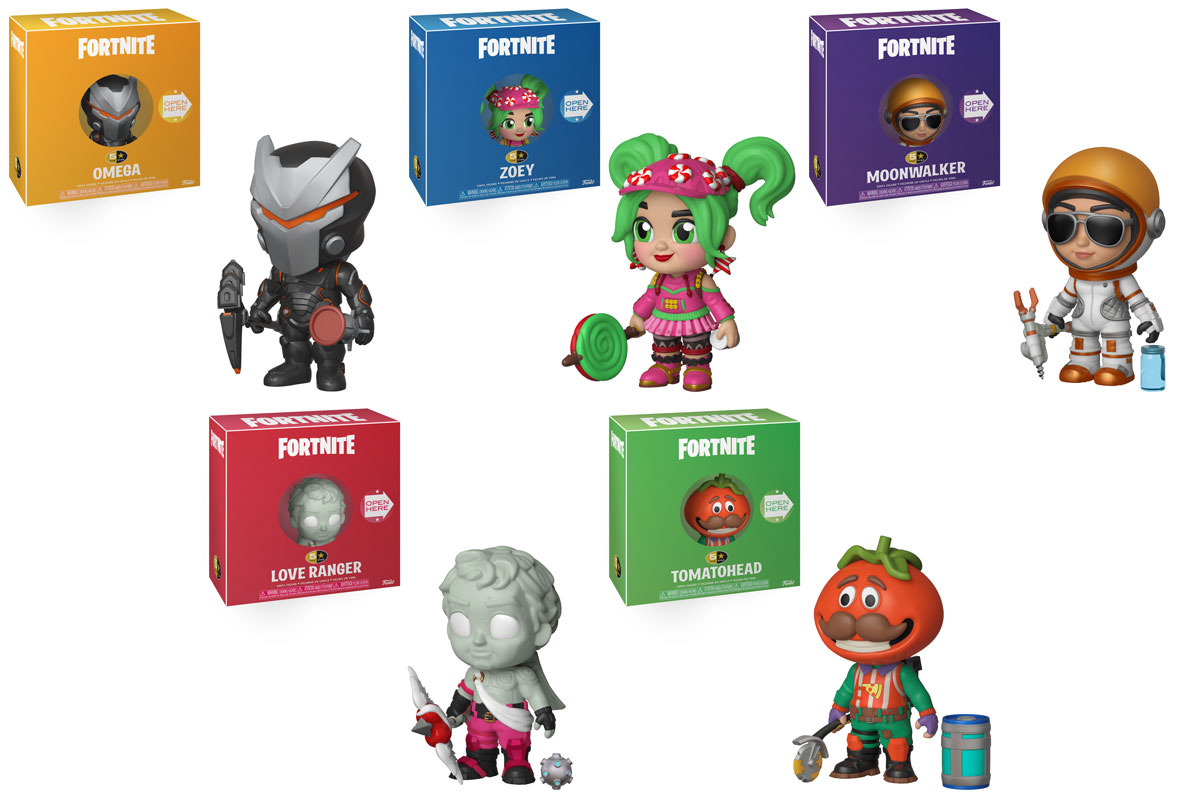 Fortnite 5 Star, Pint Size Heroes, Vynl., Pocket Pop! and Pop!