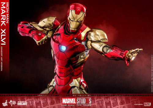 Marvel Studios: The First Ten Years – 1/6th scale Iron Man Mark XLVI