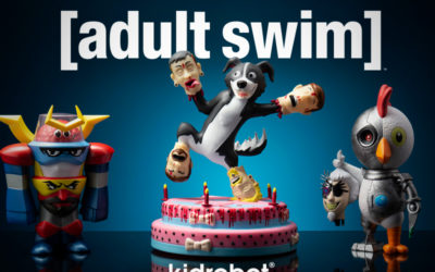 Kidrobot x Adult Swim Release Three Medium Art Figures