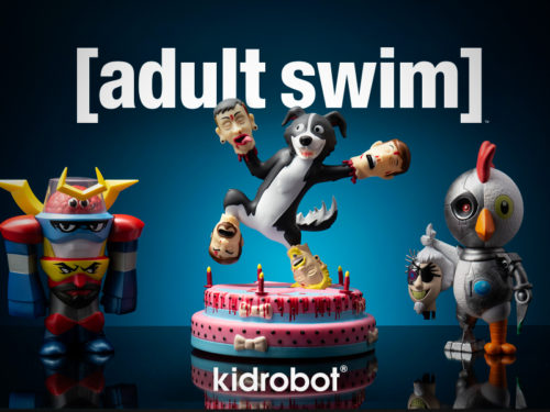 Kidrobot x Adult Swim Release Three Medium Art Figures