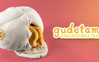 Kidrobot x Sanrio Gudetama Lazy Egg Plush