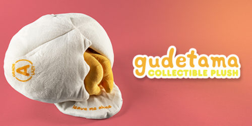 Kidrobot x Sanrio Gudetama Lazy Egg Plush