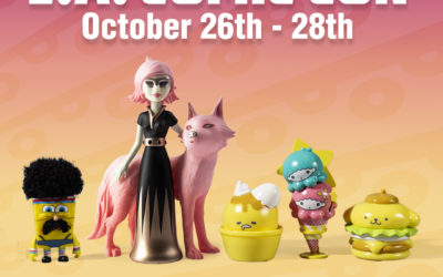 Kidrobot attending Los Angeles Comic Con (Exclusives)