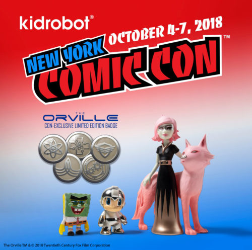 NYCC18: Kidrobot Exclusive, Events, and Signings