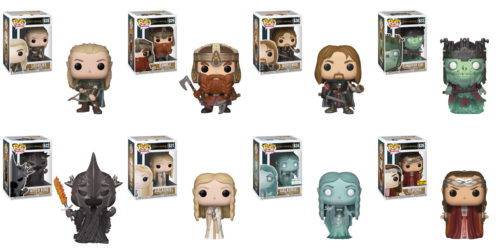 Lord of the Rings – Pop! Movies and Pop! Keychains