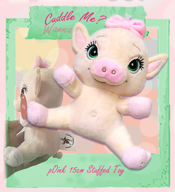 CCC’s pOink Cuddle Me Plush