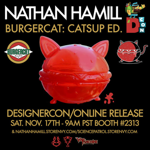 Nathan Hamill’s BurgerCat Catsup Edition Release