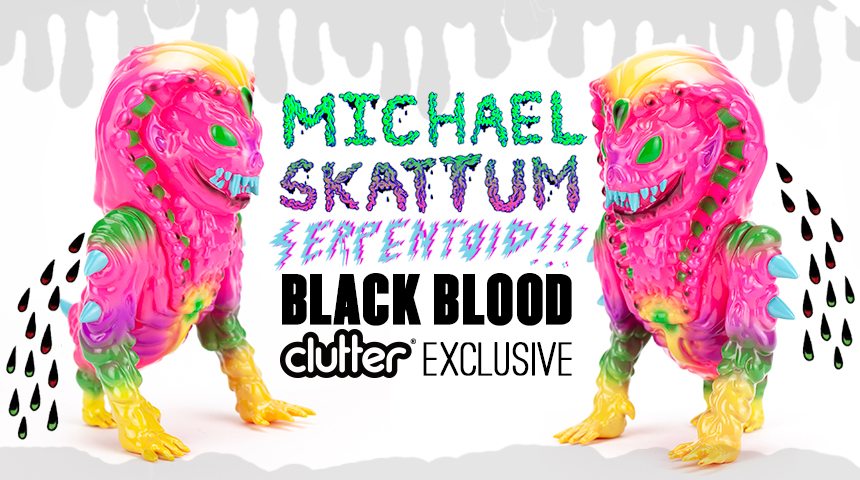 Serpentoid – Black Blood Clutter Exclusive