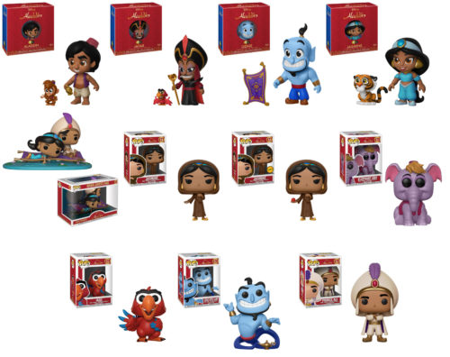 Disney: Aladdin Pop!, Keychains, Mystery Minis, Plush, and 5 Star