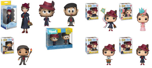 Mary Poppins Returns – Rock Candy, Vynl., and Pop!