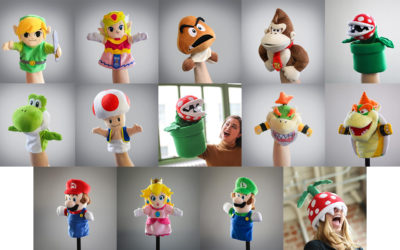 Nintendo Puppets from Hashtag Collectibles