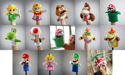 Nintendo Puppets from Hashtag Collectibles