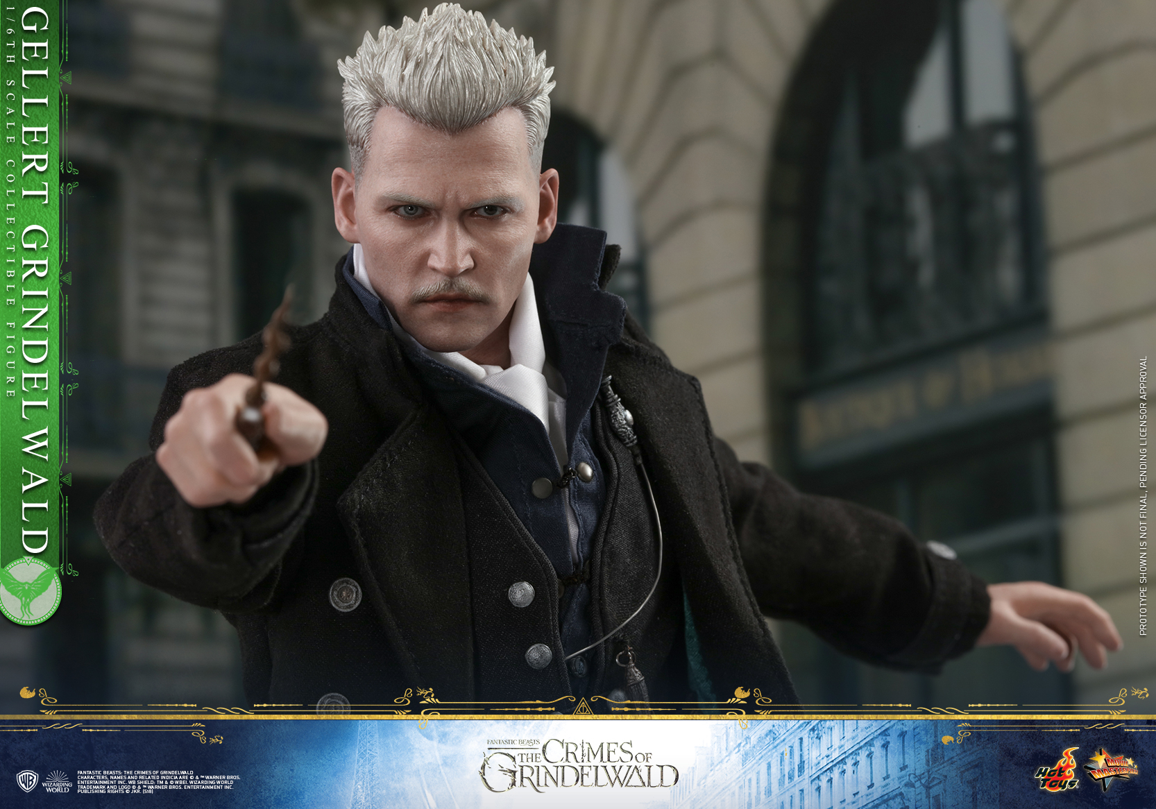 Fantastic Beasts: The Crimes of Grindelwald – 1/6th scale Gellert Grindelwald