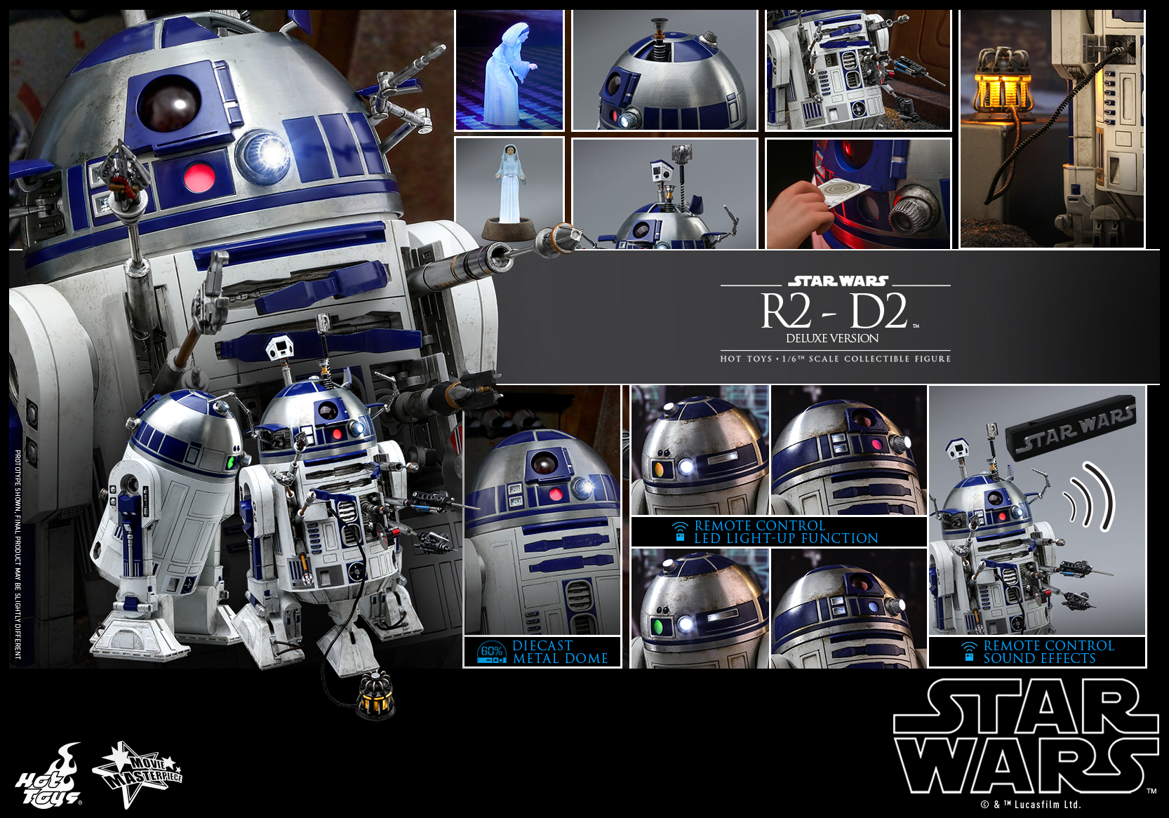 Hot Toys – R2-D2 Deluxe Version