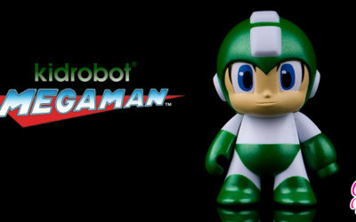 Kidrobot x Capcom Metallic Green Mega Man